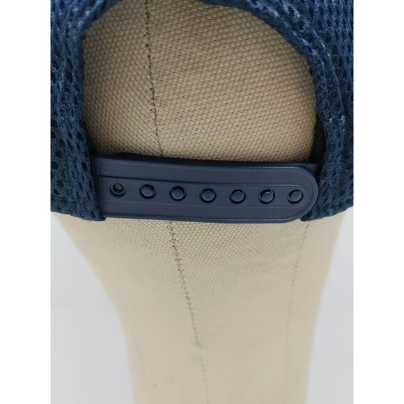 New Era 9Forty Snapback Mesh Back Hat OSFM Adjustable E.F. Transit Blue - Picture 8 of 12